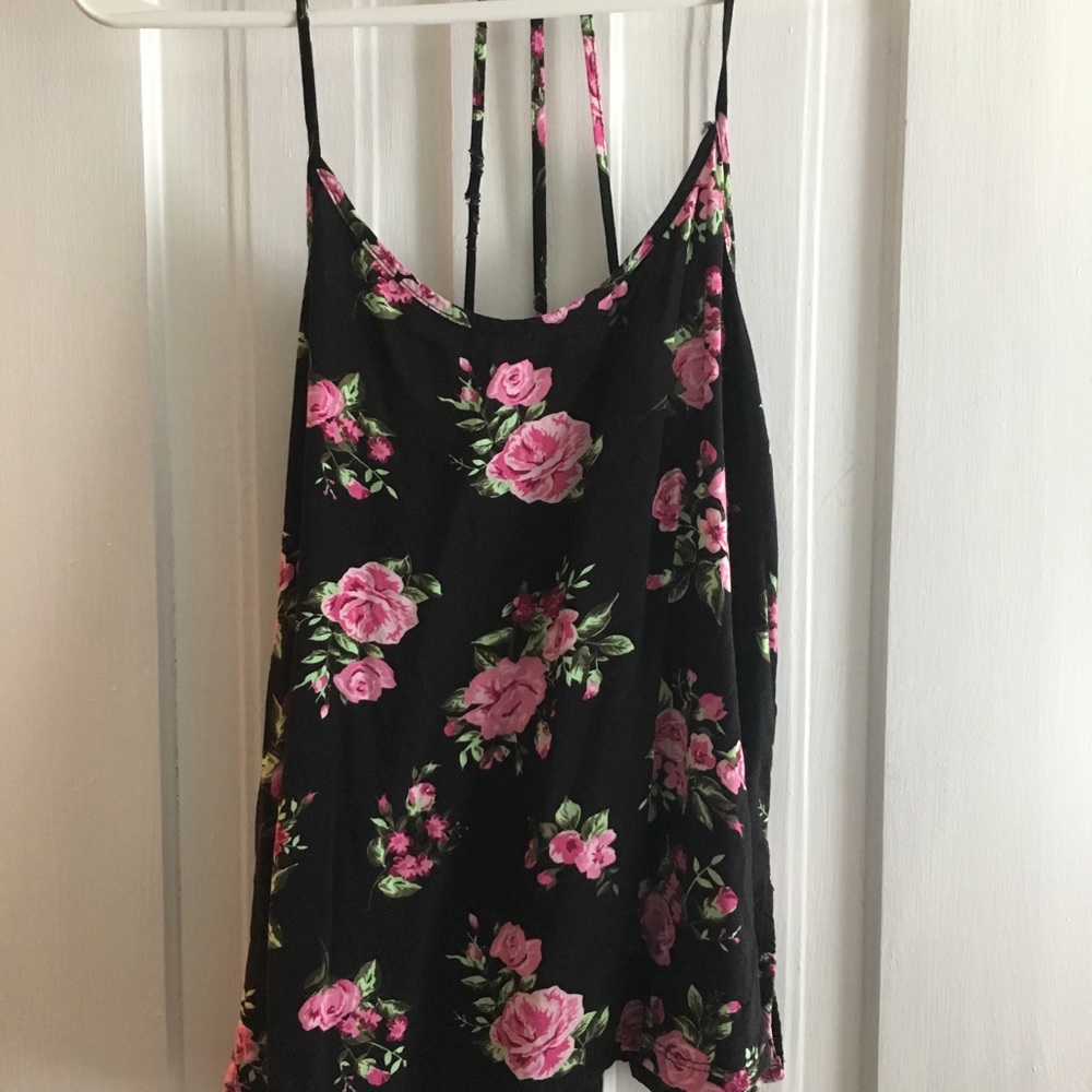 Floral tank top